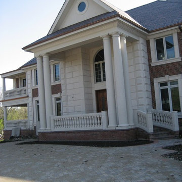 Tuscan Porch Columns and Balustrades