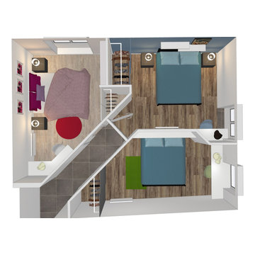 ré aménagement chambre enfants