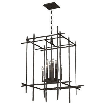 Tura 8-Light Large Chandelier - Oil Rubbed Bronze Finish
