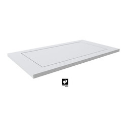 Plato de ducha STRATO STARK liso y antideslizante - Bath Products