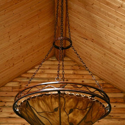 Twig and Leaf Chandelier - Chandeliers