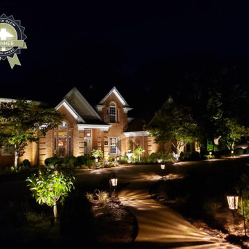 Award-Winning Exterior Home Lighting Installation