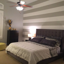 gray bedroom