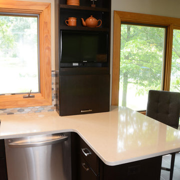 Alexandria, VA Dark Kitchen Remodel