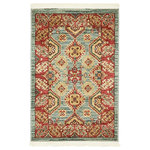 Unique Loom - Unique Loom Light Blue Alexander Sahand 2' 2 x 3' 0 Area Rug - Our Sahand Collection brings the authentic feel of Persia into your home. Not only are these rugs unique, they can also be used in a variety of decorative ways. This collection graciously blends Persian and European designs with today's trends. The mixture of bright and subtle colors, along with the complexity of the vivacious patterns, will highlight any area in your house.