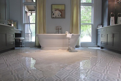 Example of a bathroom design in Other