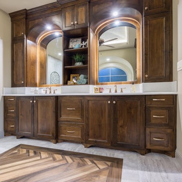 Master Bath Vanities After
