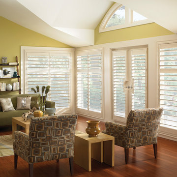 Family Room with French Doors