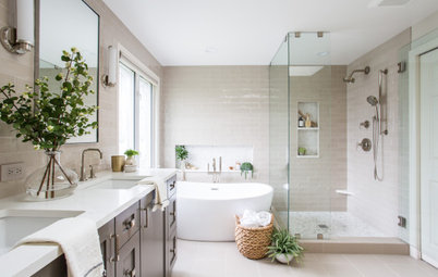 Room Tour: A Dated Bathroom is Given a Gorgeous New Look