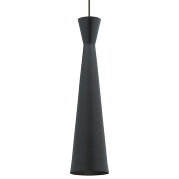 Tech Lighting Monopint-Windsor Pendant, Black/Nickel, LED930
