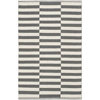 Safavieh Montauk Mtk715A Striped Rug, Ivory/Grey, 2'3" X 3'9"