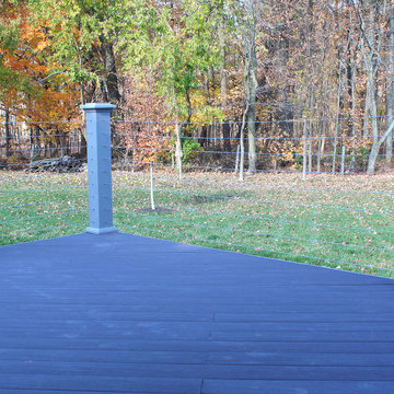 Timeless Travertine Patio and Composite Deck (Carmel, IN)