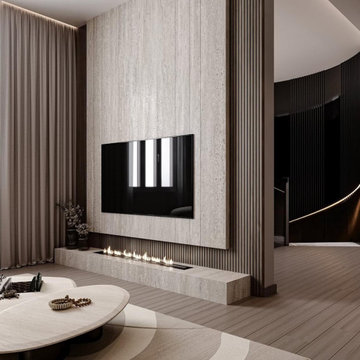 Lane Cove Living Room TV Wall