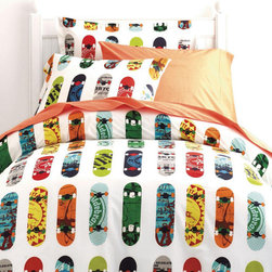 Skateboard Percale Bedding - Products