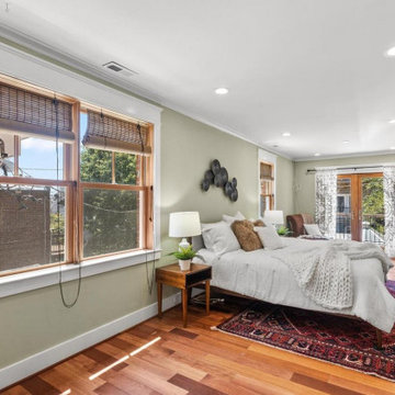 City rowhome remodel with new addition