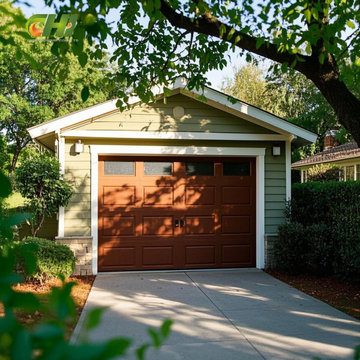 OEM/ODM 8'x7' Traditional Garage Door for Wholesale Distributors