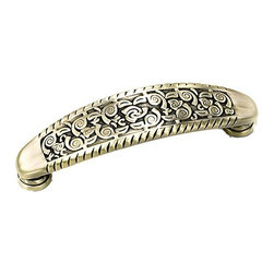 Laurey Cabinet Pulls, Arch Pull, Cabinet Hardware Monte Carlo Pull Satin Brass - Cabinet And Drawer Handle Pulls