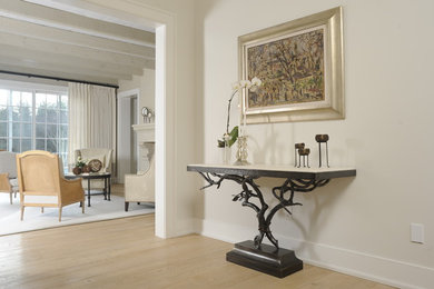 Entryway - mediterranean entryway idea in New York