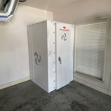 Panelized Above-Ground Tornado Shelters