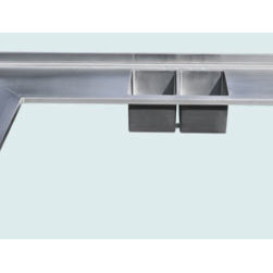 Stainless Top | Handcrafted Metal - Kitchen Countertops