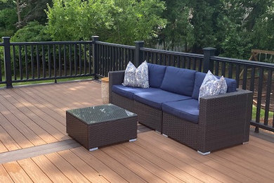 Example of a deck design in New York