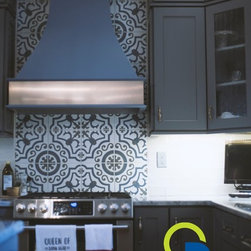 Custom Grey Cabinets - Products