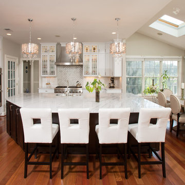 Touching, Hearing, Tasting in an Elegant Kitchen of Ashburn VA
