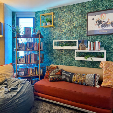 Vibrant, Colorful Hangout Den