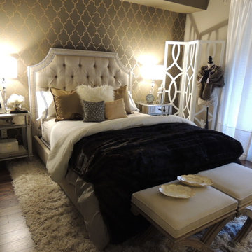 Hollywood Regency Bedroom