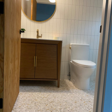 Rebecca Raskind Residential Project - SSS strands, Venice Terrazzo + Breeze Bloc