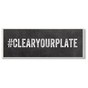 #CLEARYOURPLATE Wall Plaque
