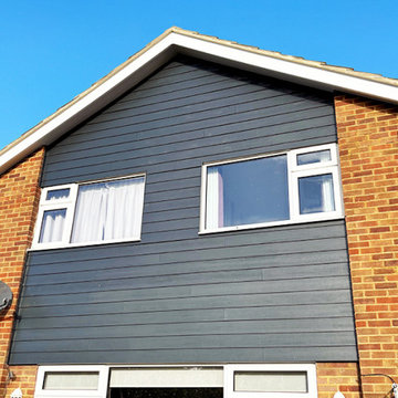 Cladding installation in Cuffley, Hertfordshire