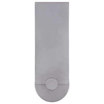 George Kovacs Flipout LED Wall Sconce P1235-295-L, Sand Silver