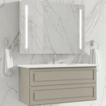 Chameleon Concepts ALM-42-CRM Alma 42" Vanity - Crema