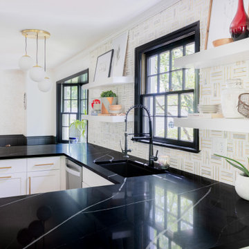 Eternal Marquina Silestone Quartz Kitchen