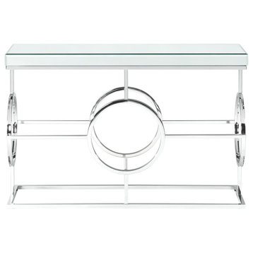 Picket House Furnishings Katie Rectangle Mirrored Sofa Table CTPL100STE