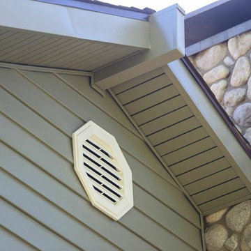 Shiplap Vinyl Insulated Siding, Soffit & Fascia