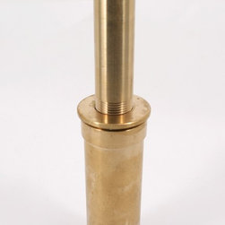 1 1/2" Brass Double-Trumpet Film Nozzle - Outdoor Fountain And Pond Accessories