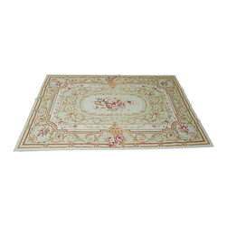 Hand Made Needlepoint Rug - Rugs