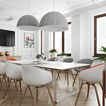 Professional 3D Rendering of a Design Studio