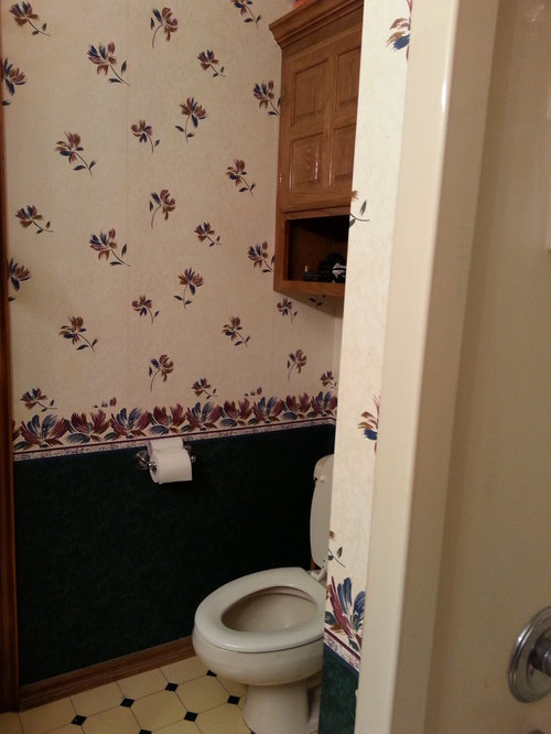 Wanting to spruce up an old, beatup bathroom.