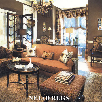Nejad Rugs M042 Golden Sivas in Lehigh Valley PA Living Room