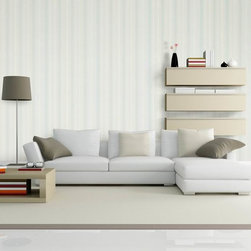 The Mood for Love - Soft Stripes Wallpaper G590601 - Wallpaper