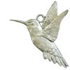 Hummingbird Pewter Ornament