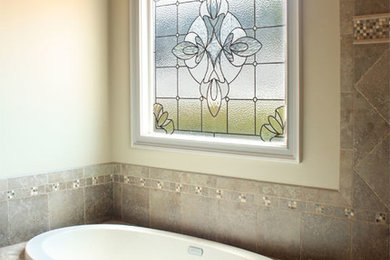 Bathroom - traditional bathroom idea in Raleigh