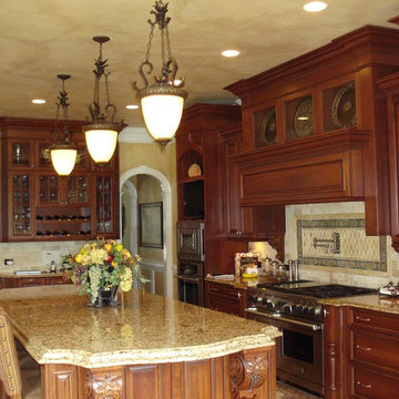 Faux Finish in Kitchen Walls & Ceiling