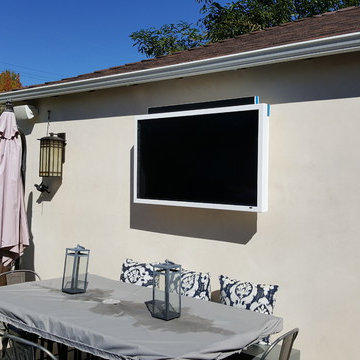 Sunbrite outdoor tv with control 4 whole-house media control