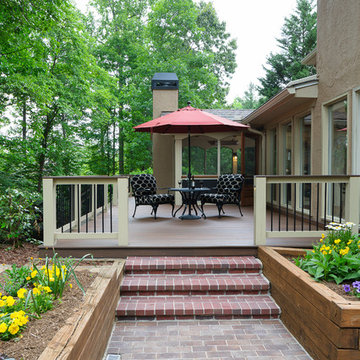 Screened Porch Satisfies Client's Needs