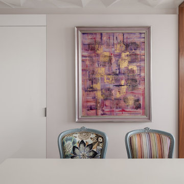 Battery Park Residence - Dining Room With Hidden Closet