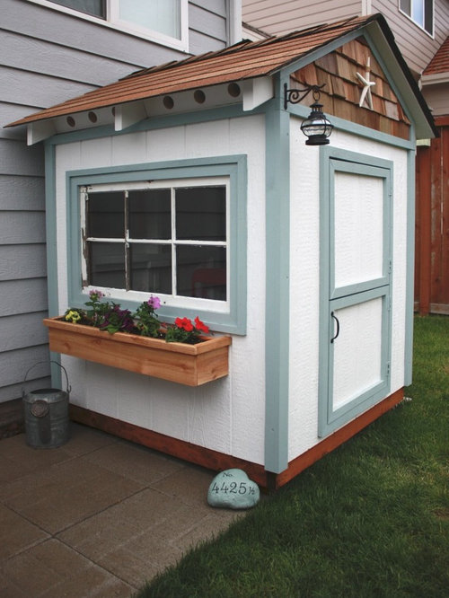 lean-to shed houzz